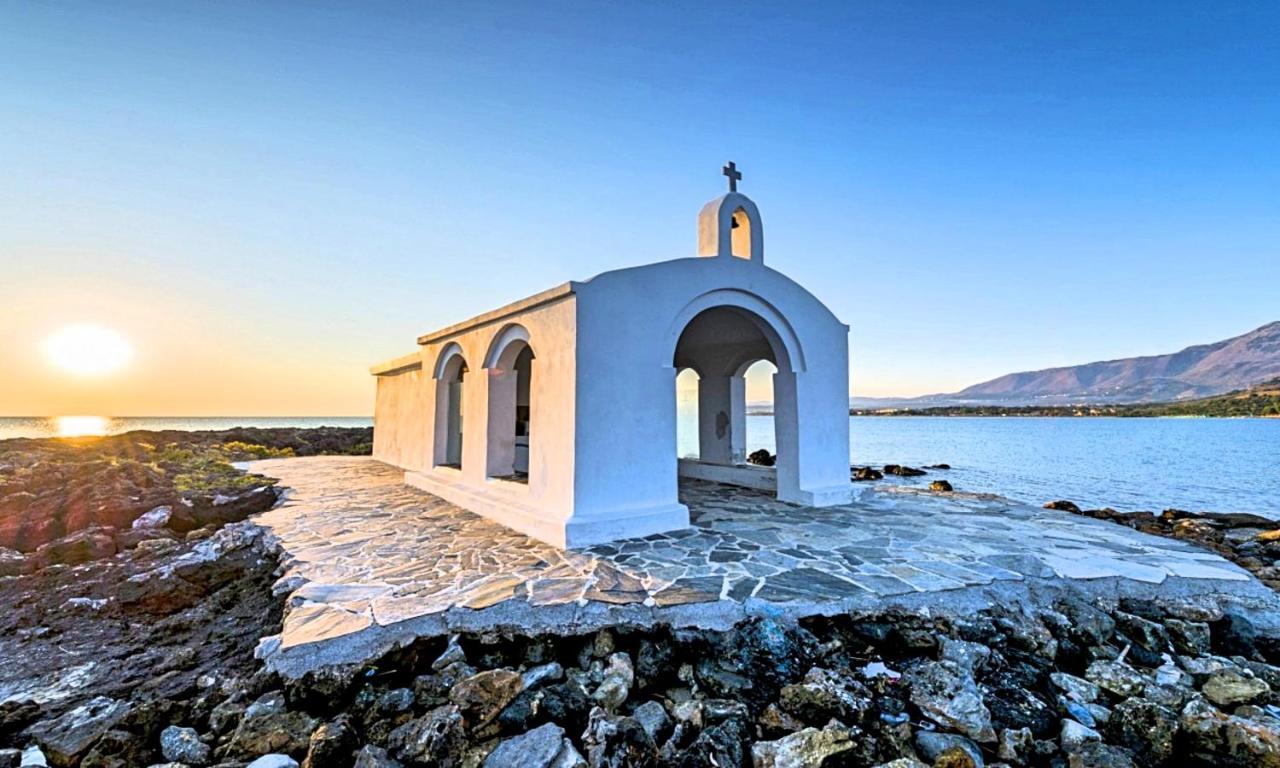 Orientem Villa Heated Pool Georgioupoli Exterior photo